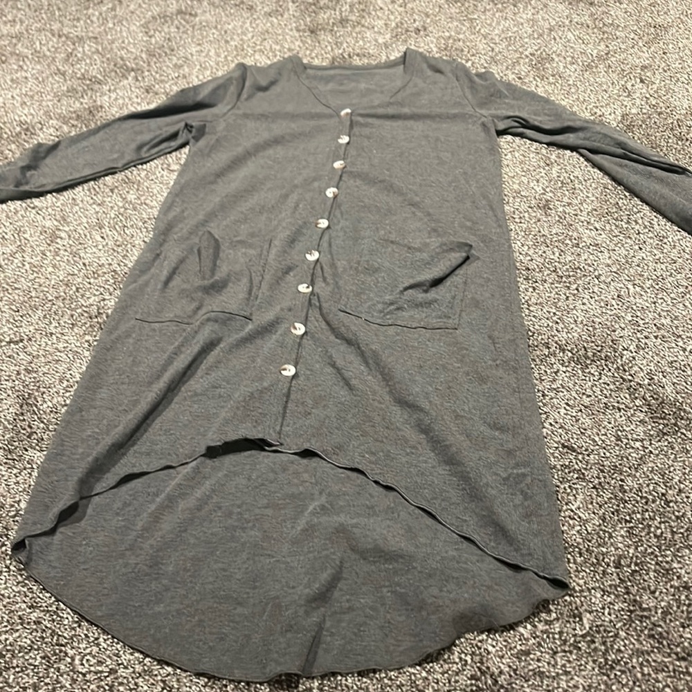 long cardigan